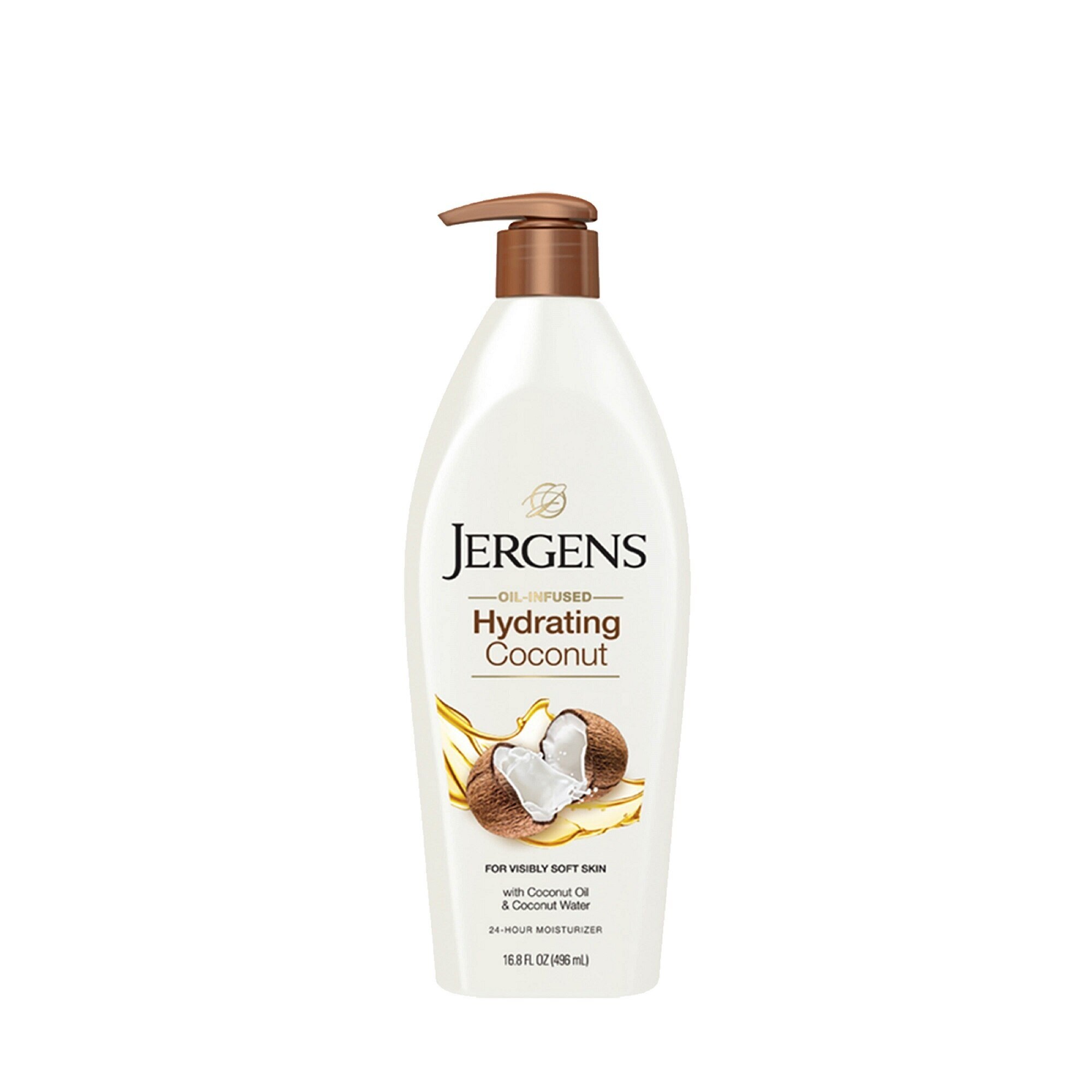 Jergens Moisturizer 496ml - Hydrating Coconut